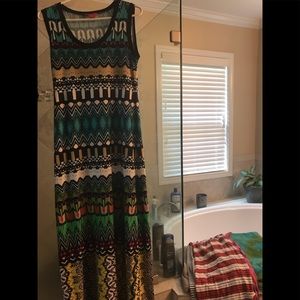 Colorful Summer Maxi Dress